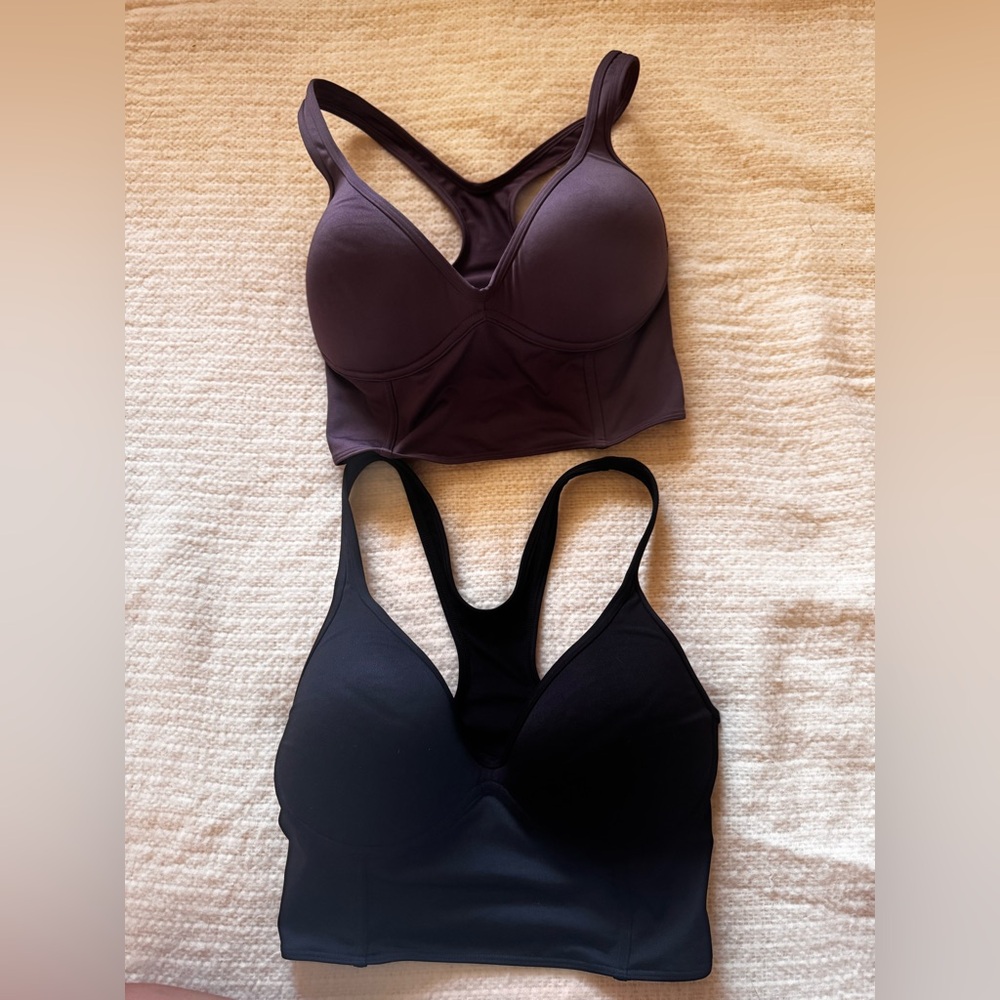 Set of 2 VS PINK Corset Sports Bras